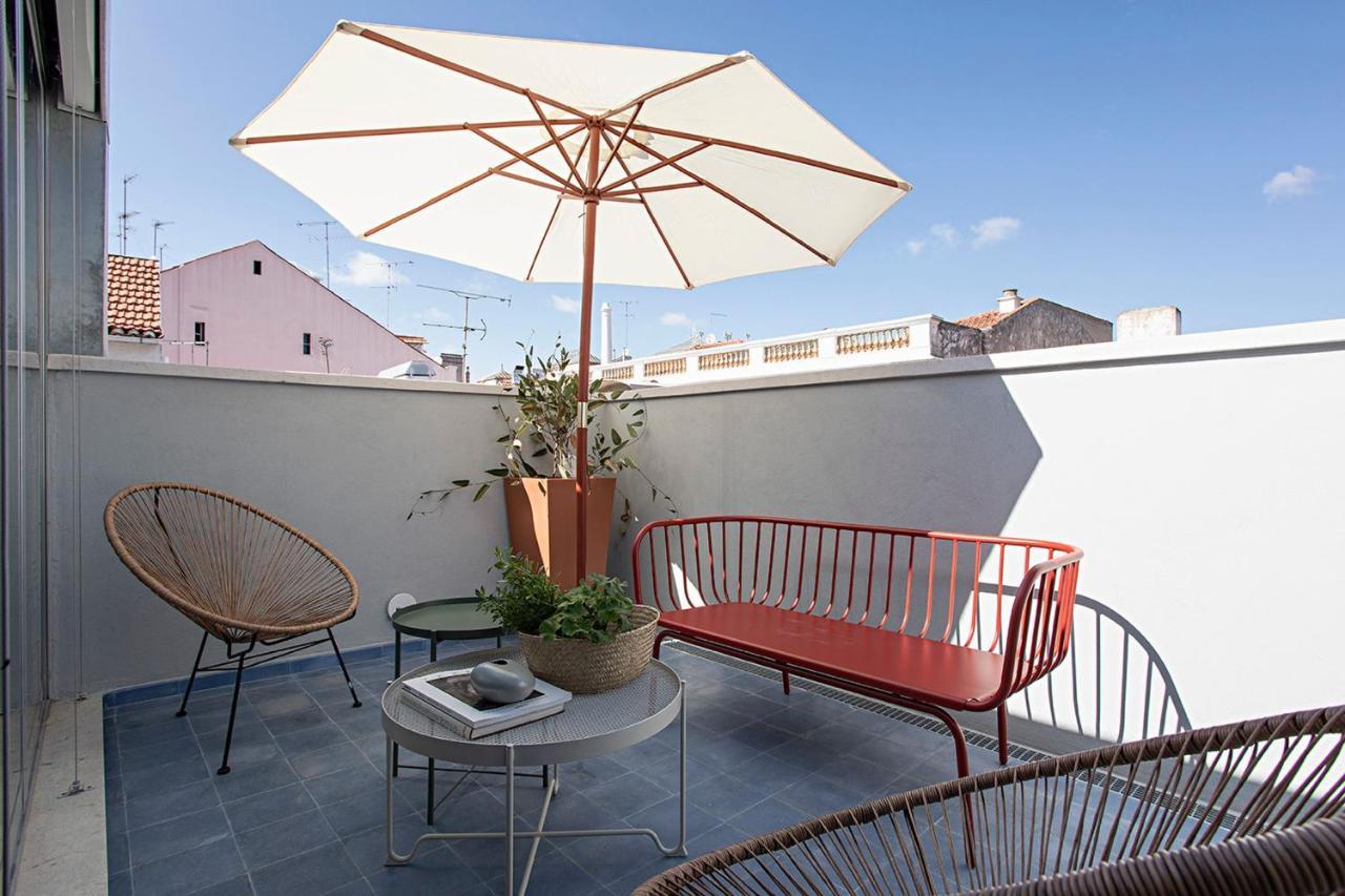 Piso Azul Premium Apartments In Bairro Alto By Lovelystay Lisboa Ngoại thất bức ảnh